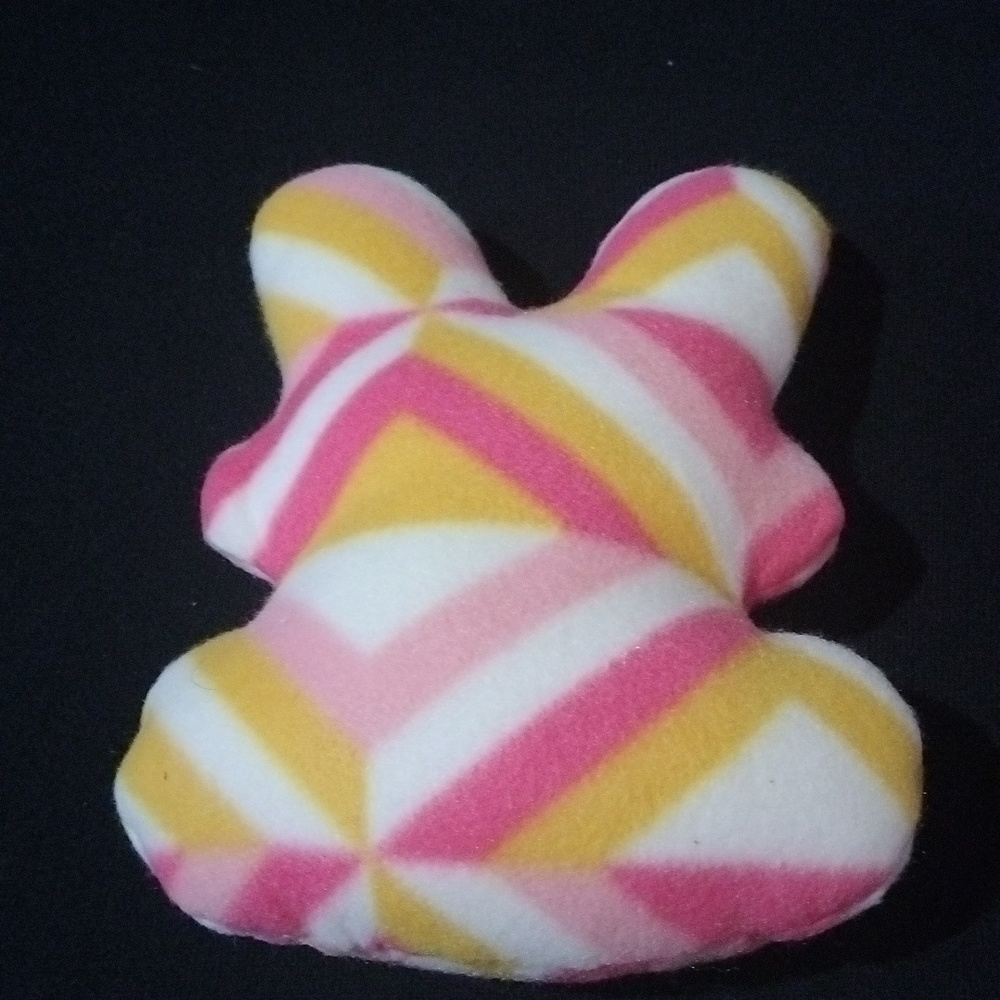 Small plush huggie bunny